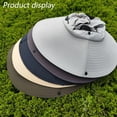 thumbnail image 5 of Sombrero Visera para el sol para hombre Sombrero de pescador Sombrero grande Protector solar UV Sombrero de pescador Sombrero para el sol de verano, 5 of 5