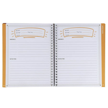 Recipe Notebook - Family Recipe Notebook Journal, Recipe Organizer