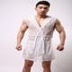 thumbnail image 3 of Albornoz con capucha Salvador Ropa de dormir L, 3 of 10