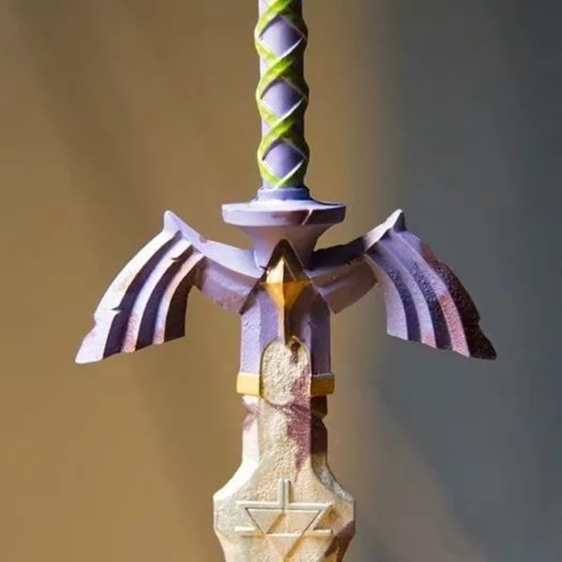 New Master Sword, Breath of The Wild Figure Statue 26cm/10.2inch PVC Character Action Figure Statue Collectible Model Decoration for Anime Fans