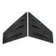 thumbnail image 1 of BOROCO Embellecedor De Alerón Lateral De Espejo, 2 Piezas De Repuesto De Cubierta De Persianas De Alerón Lateral De Espejo Retrovisor para Subaru WRX STI 2015-2021(Negro), 1 of 5