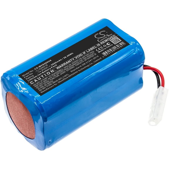 Szdcoo 2600mAh Battery Replacement for BobSweep Bob PetHair, Bob Standard, Junior WJ540011, Pro SJP110020, WP460011RO