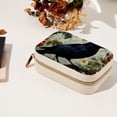 thumbnail image 7 of Crow Velvet Portable Decorative Box with Removable Compartment - Storage Box, Display Case, and Earring Holder - Ideal Gift, 7 of 7