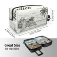thumbnail image 3 of Uemuo Summer Vacation Scene With Camping Van Pattern Portable Toiletry Bags with Handle, Waterproof travel Make up Bags for Women, Large Capacity Travel Cosmetic Bags, 3 of 9