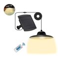 thumbnail image 2 of AMERTEER Solar Pendant Light IP65 Waterproof Porch Pendant Lamp LED Ceiling Hanging Lights Dual Light Colors Outdoor Split Chandelier with Remote Control, 2 of 9