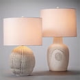 thumbnail image 2 of Jamie Young Co Lunar Polyresin Table Lamp in White, 2 of 4