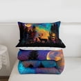 thumbnail image 5 of Erosebridal Jungle Wildlife Deer Full Size Comforter Sets,Rustic Farmhouse Hunting Bedding Sets For Men Women, Reversible 3-Piece, 5 of 7