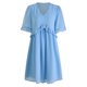 thumbnail image 5 of Vestido Tipo Túnica De Verano Para Mujer, Minivestido Fluido Casual Informal Con Volantes, Suelto, A La Moda, Para Fiestas, Compras En La Playa ANGGREK No, 5 of 6