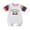 White, variant on Qopobobo Bodysuits for Baby Newborn Baby Short Sleeve Bodysuit Baby Clothes For Boys And Girls Children's Rainbow Onesie Summer Super Cute White,12-18 Months