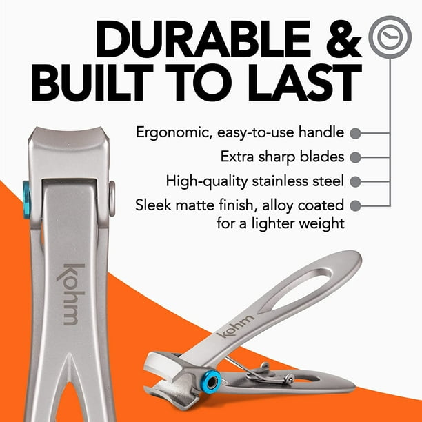 Nail Clippers: Professional Fingernail & Toenail Trimmers