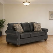 Signature Design by Ashley Chatterton Black Sofa
