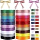thumbnail image 1 of 20 Rolls Fabric Ribbon Silk Satin Roll - 20 Colors, 500 Yards, DIY Crafts, 1 of 5