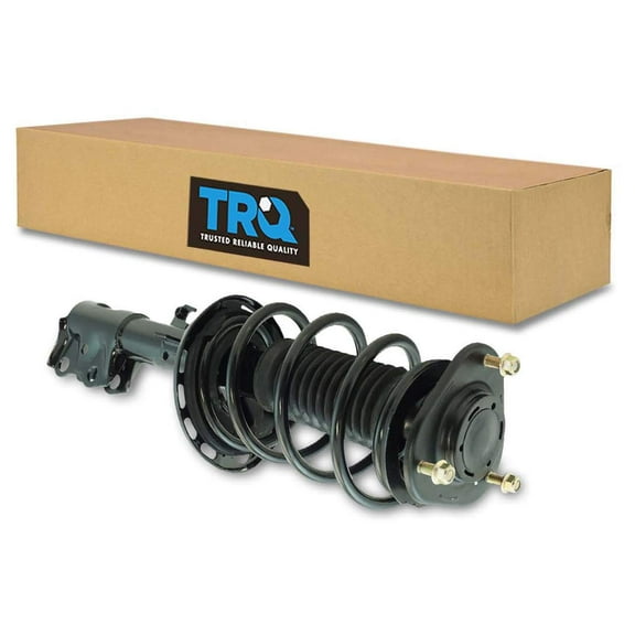 TRQ Front Right Complete Strut & Coil Spring Assembly Passenger Side Fits Select 2014-2019 Toyota Corolla
