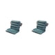 thumbnail image 2 of Toystoory Cojín para silla de ratán, tumbona, banco, colchón de felpa, respaldo, mecedora, asiento grueso, alfombrilla de cocina, escritorio, Type2 NO2, 2 of 4