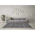 thumbnail image 3 of Ahgly Company Indoor Rectangle Abstract Gray Modern Area Rugs, 5' x 8', 3 of 4