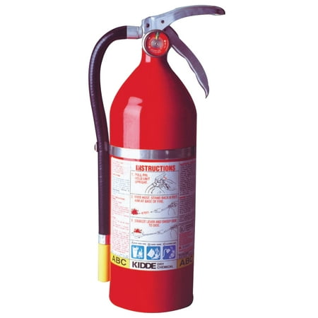 Kidde ProPlus Multi-Purpose Dry Chemical Fire Extinguisher - ABC Type, 5 lb Cap. (Best Type Of Fire Extinguisher)