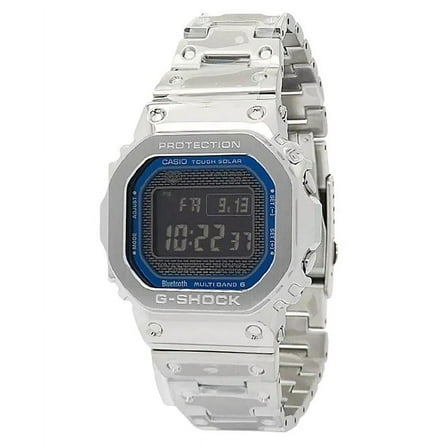 Casio G-Shock Full Metal Digital Smartphone Link Stainless Steel Tough Solar GMW-B5000D-2 200M Men's Watch