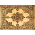 thumbnail image 1 of Ahgly Company Indoor Rectangle Medallion Brown Traditional Area Rugs, 3' x 5', 1 of 4