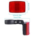 thumbnail image 2 of Cola reflectante de bicicleta para etiqueta de aire luz trasera reflector rojo, 2 of 5