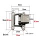 thumbnail image 4 of 4Pcs Stainless Steel Buckles Cabinet Latch Hasp Toolbox Toggle Lock Hasp Toggle Latch Mini Clamps Box Clasp Trunk Latch Catches, 4 of 5