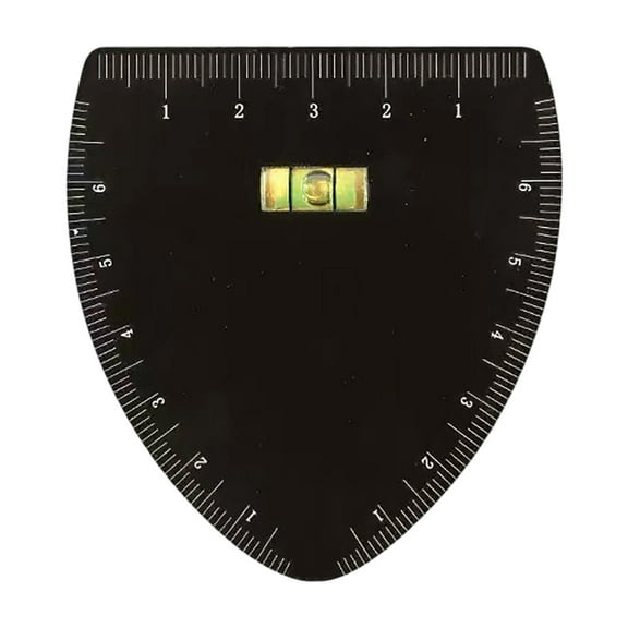 Eyebrow Stencils for Shaping, Alloy Fast Drawing Eyebrow Measuring tool Reusable Double-Sided Brow Mapping Kit for Women Beginner (Level ruler)