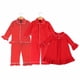 thumbnail image 3 of Venta al por mayor 2023 Festival de pijamas de algodón verde para niños y niñas, pijama a juego, camisón para bebé, ropa de dormir para niños, pijamas de Navidad para niños pequeños, 3 of 4
