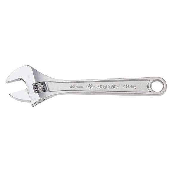 King Tony 3611-06RQ 6" Adjustable Wrench SAE+Metric Satin