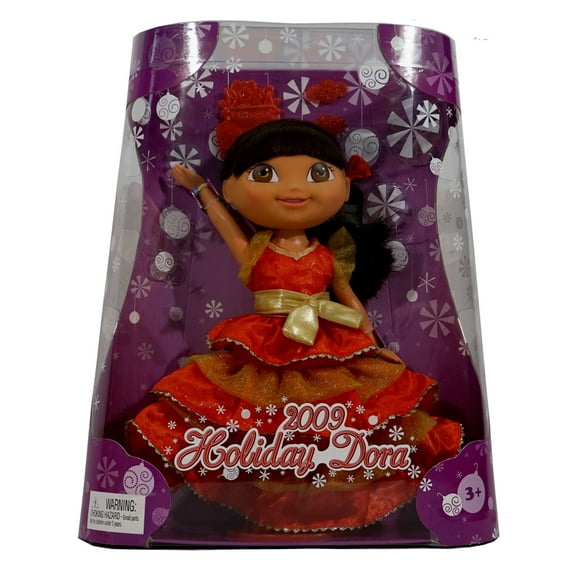 Fisher Price 2009 Holiday Dora the Explorer Collector Doll