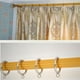 thumbnail image 2 of 2x 12 Piezas Ganchos de Cortina Sostenedo Deslizante Fásil Instalación Romano Decoración, 2 of 8
