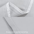 thumbnail image 3 of 500 Thread Count 100% Egyptian Cotton Body Pillowcase, Super Soft and Breathable Envelope Closure Full Body Pillowcase for Adults, 20x54 Inches, Light Grey, 3 of 7