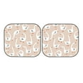 thumbnail image 7 of Disketp 2 Piece White Goose Pattern Windshield Sunshades,Folding Windshield Sun Shade For Car Suv Trucks Sedan,Blocks Uv Rays Sun Visor Protector-Medium, 7 of 7
