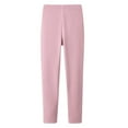 thumbnail image 4 of Women's Lined Thermal Pants Winter Warm Soft Trousers Comfortable Stretch High Waist Casual Wear Palazzo Pants For Women, 4 of 4