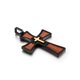thumbnail image 2 of Collar cruzado Qarigey de múltiples capas Fe religiosa Negro AP017299-03, 2 of 6