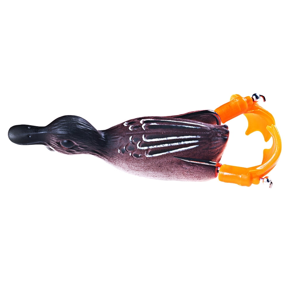 10PCS Topwater Suicide Duck 8.5cm/12g Bass Soft Bait Fishing Lure Propeller USA