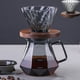 thumbnail image 4 of Cafetera para compartir hecha a mano con filtro de goteo, color gris, con nubes, 4 of 6