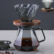 RYDCOT Pour Over Coffee Maker with Filter, Manual Drip Brewer, Paperless Coffee Pot for Home Kitchen Cafe for Home Camping Travel