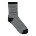 thumbnail image 5 of No Boundaries Women's Ribbed Mid Crew Socks, 6-Pack, Women's, Shoe Sizes 4-10, 5 of 8