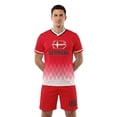 thumbnail image 3 of All Ages 2026 Football Kit, Gradient Geometric Soccer and Shorts, 3 of 7