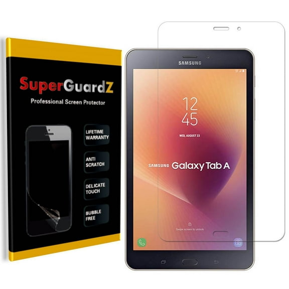 [3-Pack] For Samsung Galaxy Tab A 8.0 (2017) - SuperGuardZ Anti-Glare Matte Screen Protector, Anti-Fingerprint, Anti-Scratch, Anti-Bubble