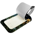 thumbnail image 2 of Square 2Pack PU Leather Plants under the Stars Cruise Luggage Tag with Privacy Cover and Name ID Tag for Travel Handbags Backpacks Luggage Tags, 2 of 6