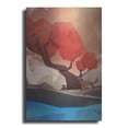 thumbnail image 1 of Luxe Metal Art 'The Red Tree' by Jonathan Lam, Metal Wall Art, 12"x16", 1 of 7
