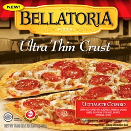 Bellatoria Ultra Thin Crust Ultimate Combo Frozen Pizza - 18.96oz
