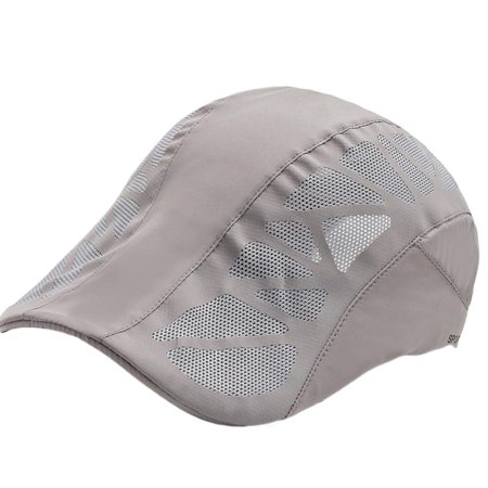 Etalchic Mens Lightweight Meshes Beret Caps Adjustable Headwear for Fishing Hiking Travel and Daily Use Quick Drying Meshes Hat