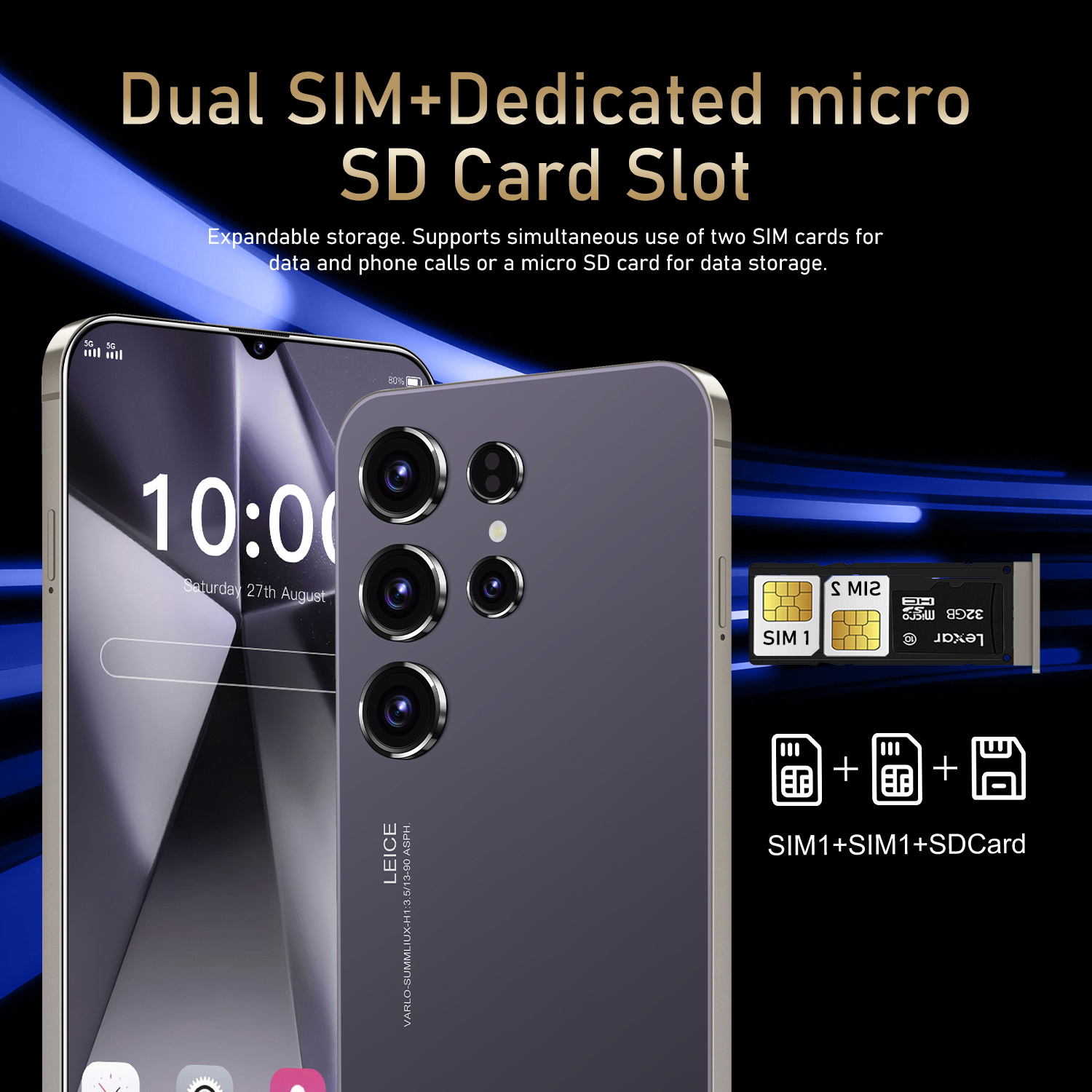 Global Version T-Mobile Unlocked Android Phones, Chycet  6.3" Unlocked Cell Phones | 2GB RAM + 16GB ROM | 4G Dual Sim Smartphone | 2MP + 8MP Camera | Facing Unlocking Mobile Phones, S24 Ultra
