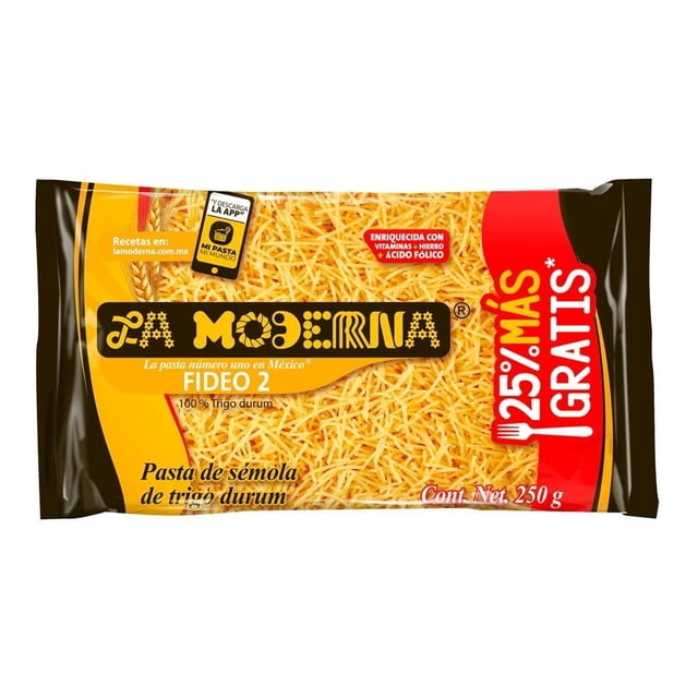 Sopa La Moderna fideo No.2 250 g