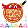 thumbnail image 1 of Juego de dardos WinnerWhy Pizza Party Game Turtle con 18 bolas, 1 of 6