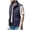 Dark Blue, variant on Men's Big and Tall Vest Zip Up Sleeveless High Neck Jeckets Casual Lightweight Work Travel Vest With Pockets