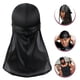 thumbnail image 3 of Seda Durag cola larga Durags Headwraps satén elástico Durag para hombres mujeres olas, 3 of 5