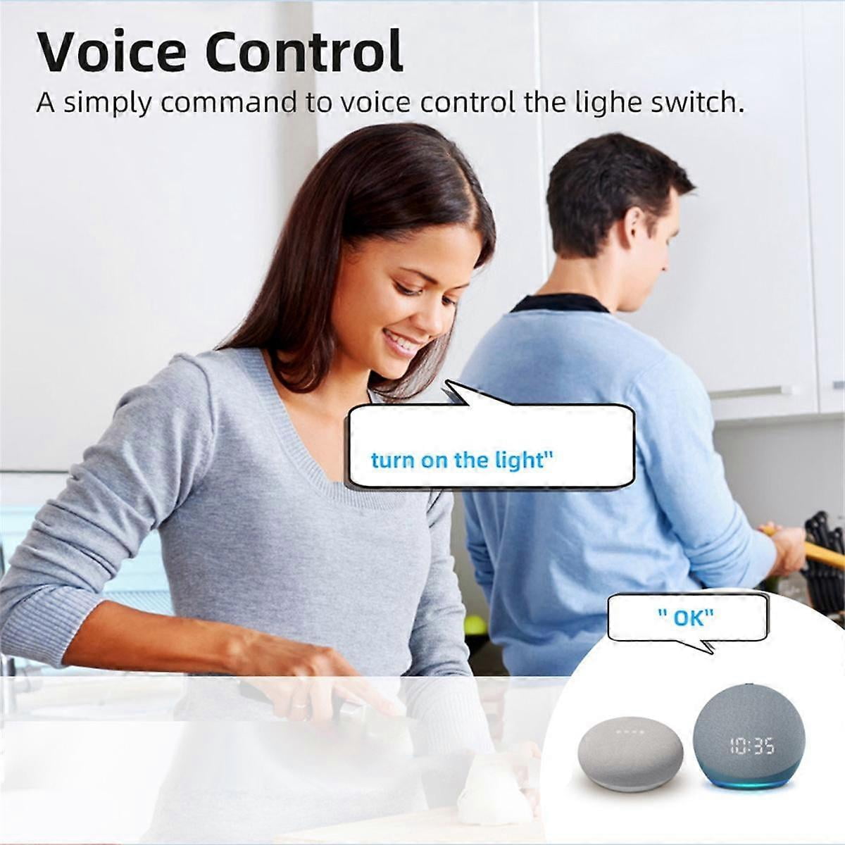 4-Way On/Off Switch Graffiti Smart ZigBee Smart 4-Way On/Off Switch ...