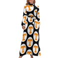 thumbnail image 2 of Universidad de Tennessee 142 Vestido largo Ropa de mujer Novedades de verano 2024 Vestido de verano Vestido sensual sexy para mujer, 2 of 5